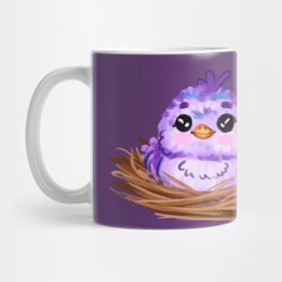 sweet little bird in the nest Mug